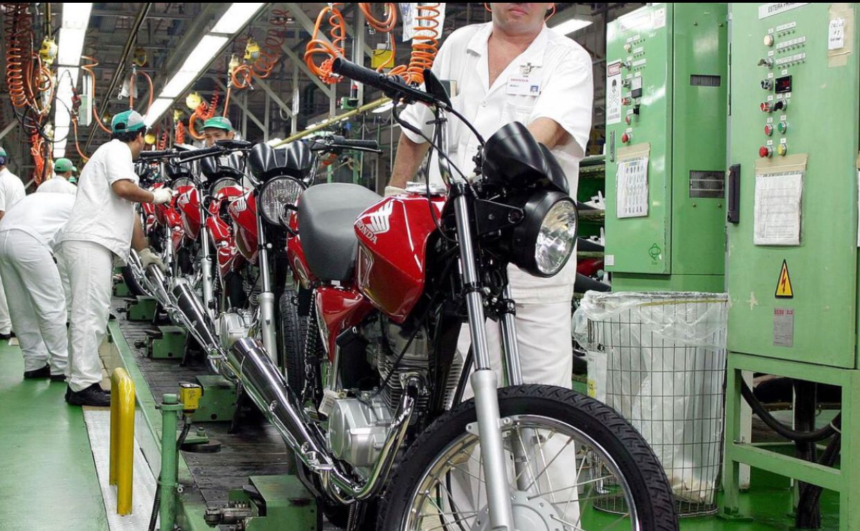 Produção de motocicletas deve atingir 1,29 milhão de unidades neste ano
