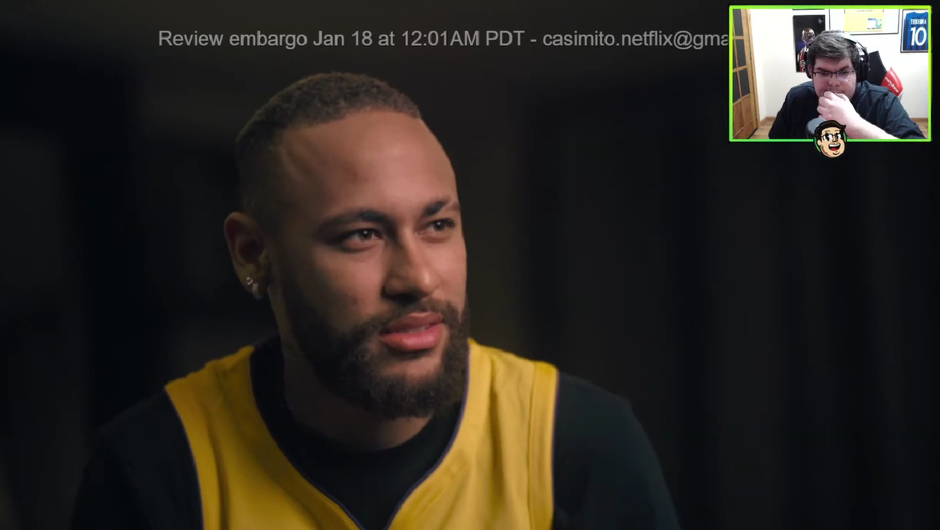 Influenciador brasileiro bate recorde transmitindo série de Neymar
