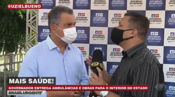 VÍDEO: Governador da Bahia defensor da vacinação obrigatória confessa que não vacinou suas filhas
