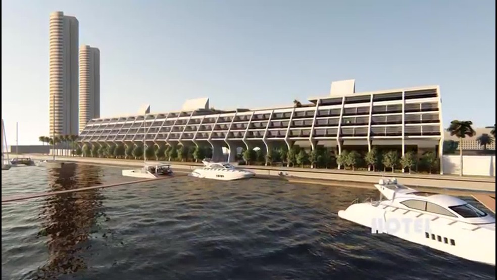 Complexo Turístico de Recife recebe investimento milionário; obra terá hotel-marina e centro de convenções
