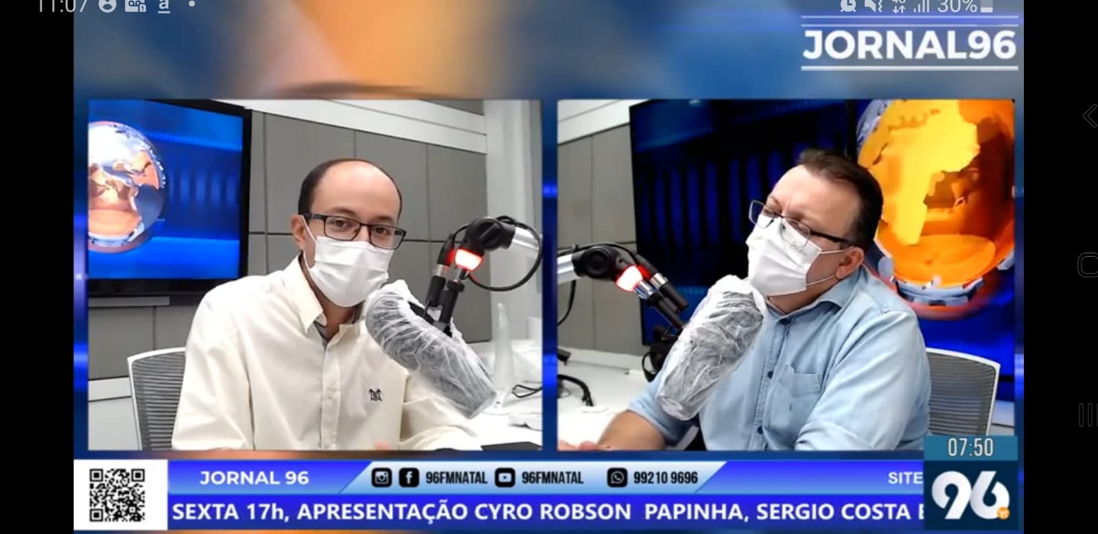 VÍDEO: Danilo Sá agora é 96 FM; assista