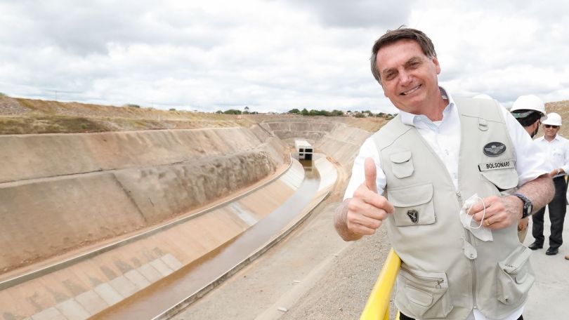 VÍDEO: No Ceará, Bolsonaro diz que “não tem preço” a chegada das águas do São Francisco