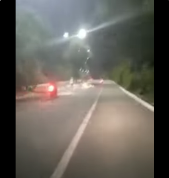 VÍDEO: Disputa de racha termina em acidente no prolongamento da Prudente de Morais