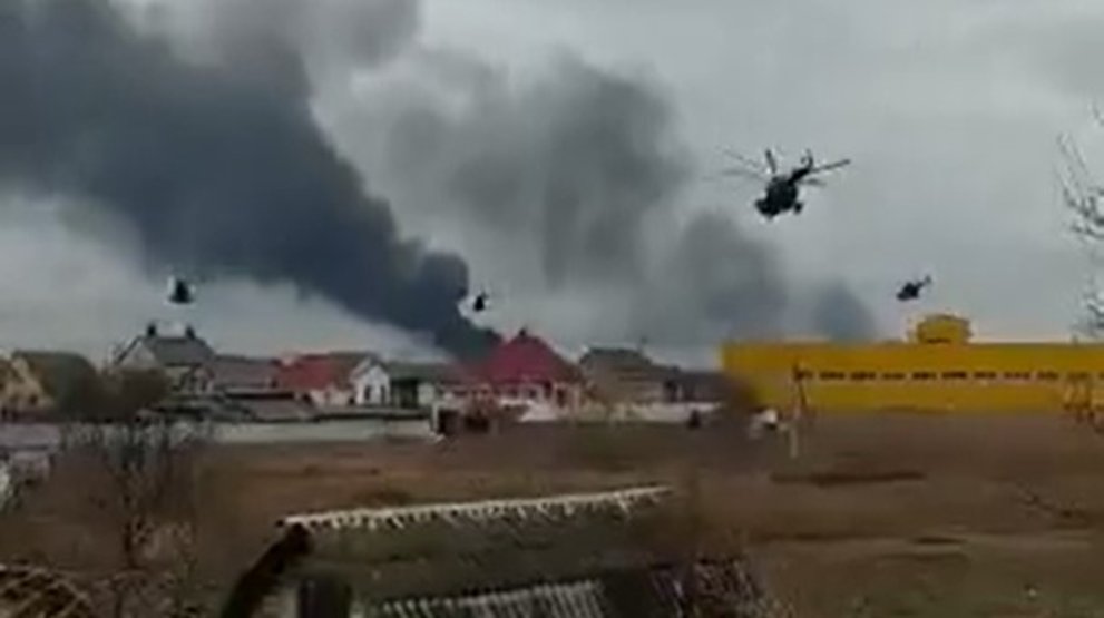 Rússia volta a bombardear Ucrânia