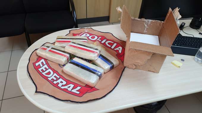 PF prende homem com mais de 5kg de cocaína recebida pelo correio no RN