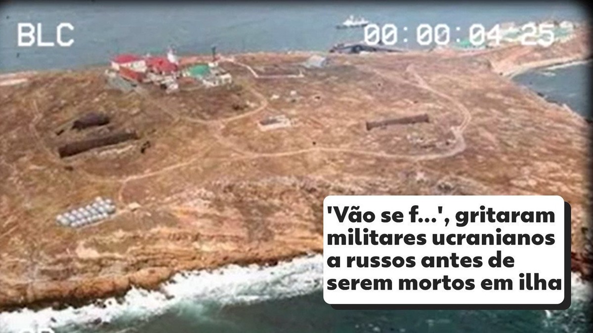 'Vão se f...', gritaram militares ucranianos a russos antes de serem mortos em ilha no Mar Negro; VÍDEO