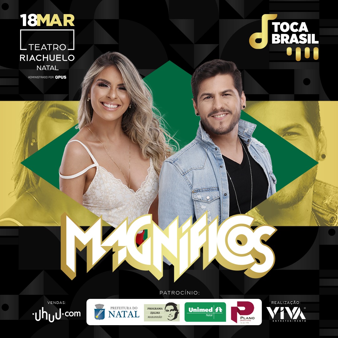 Projeto Toca Brasil realiza primeira edição presencial com a banda Magníficos