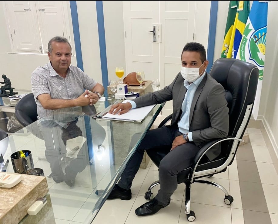 Rogério Marinho vai a Mossoró por apoios do prefeito e presidente da Câmara na disputa pelo Senado