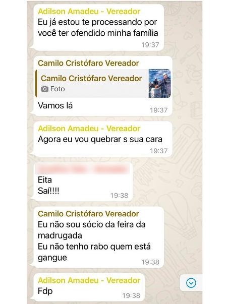 'Agora vou quebrar sua cara': Vereadores de SP brigam em grupo de WhatsApp