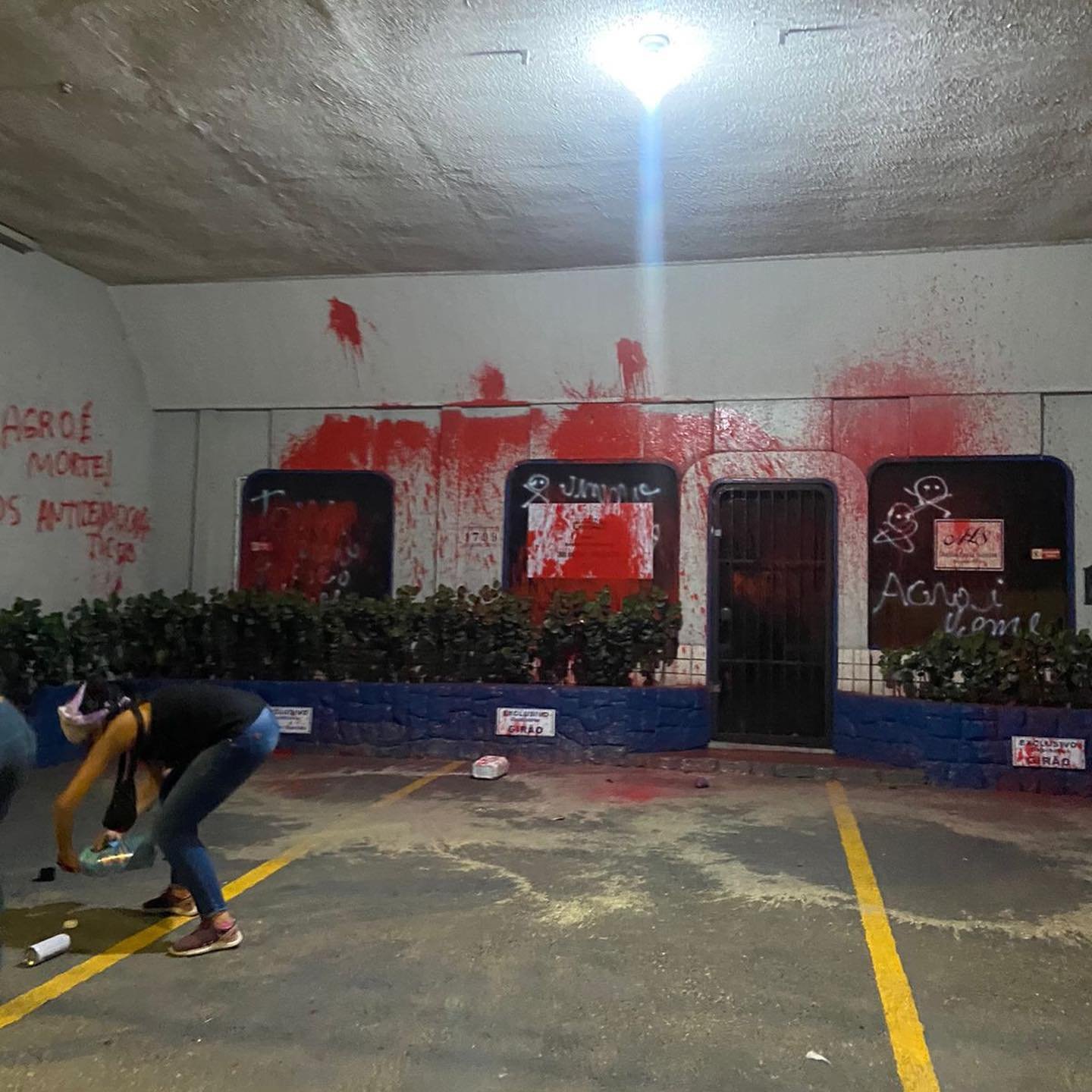MST divulga até fotos do vandalismo promovido em escritório de deputado do RN