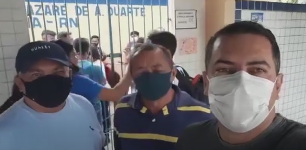 VÍDEO: Alunos de Goianinha estão sem aulas em escola por falta de pagamento de energia