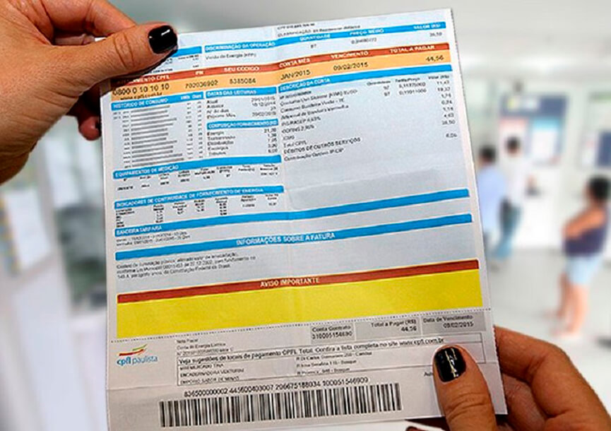É possível financiar a conta de luz; veja como