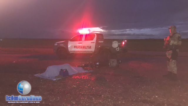 Homem morre após ser atingido por raio enquanto andava de moto na chuva no RN