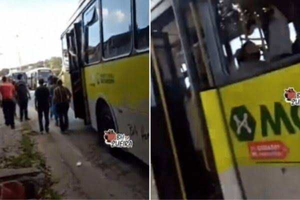 Passageiro se recusa a usar máscara e foge com chave de ônibus em BH