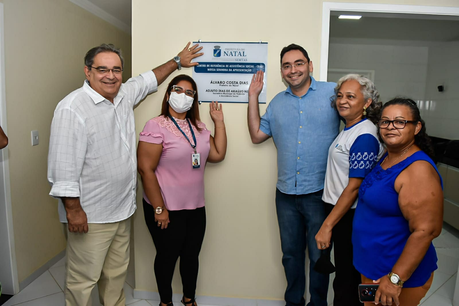 Prefeitura de Natal entrega nova sede do CRAS na Zona Norte