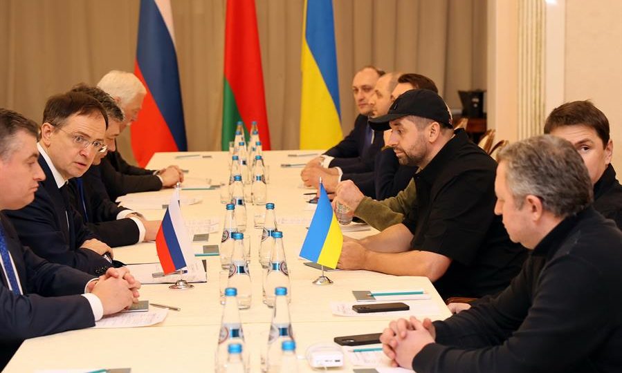 Nova negociação de paz começa entre Rússia e Ucrânia