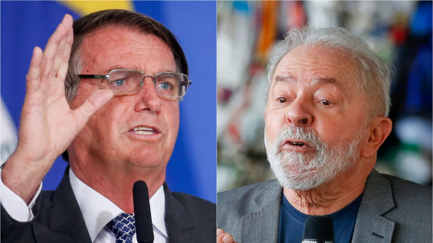Frente de Lula sobre Bolsonaro cai a 5 pontos, diz pesquisa