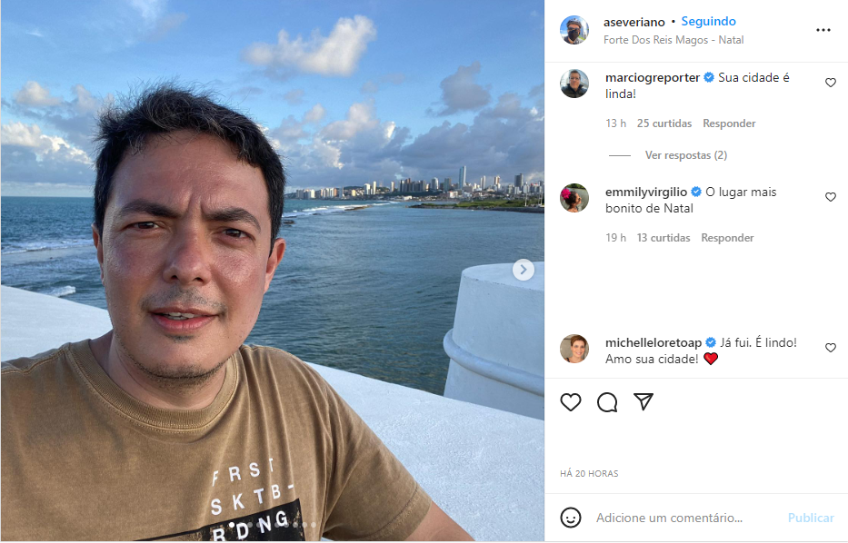 Jornalistas da Globo e CNN elogiam Natal nas redes sociais: "cidade é linda"