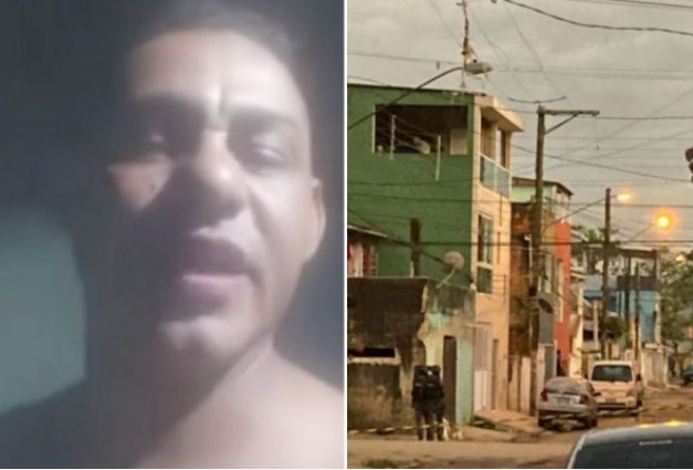 VÍDEO: Homem faz live para explicar tiro em esposa: “Mulher é folgada”