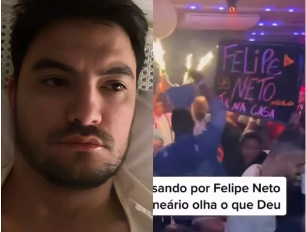 VÍDEO: Homem finge ser Felipe Neto em balada e youtuber reage nas redes