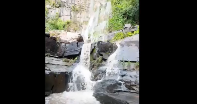 VÍDEO: O espetáculo das águas na Cachoeira do Poço Verde, no Alto Oeste Potiguar