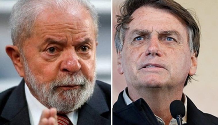 Pesquisa mostra queda na diferença entre Lula e Bolsonaro