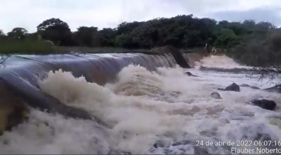 Sete reservatórios de água do RN sangram após chuvas