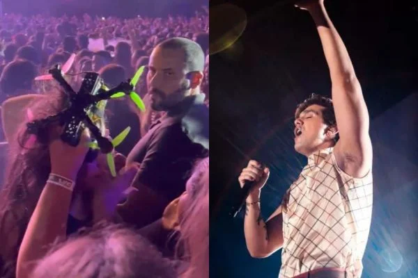 VÍDEO: Jovem viraliza ao ser atingida por drone em show de Luan Santana