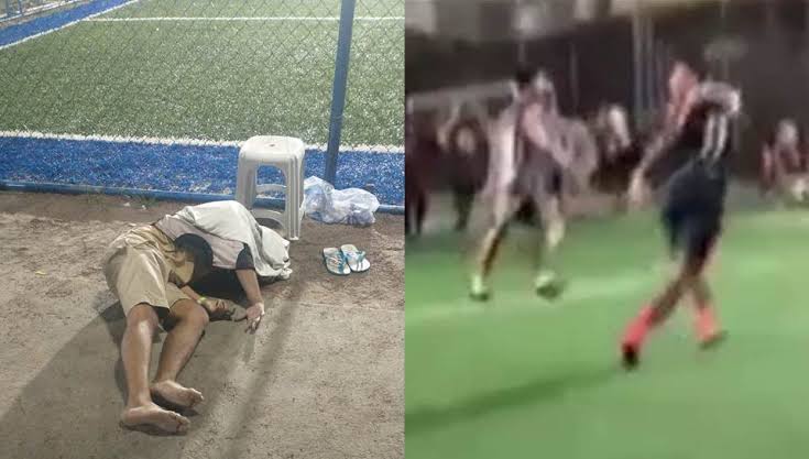 VÍDEO: Jovem é morto a tiros durante transmissão de futebol