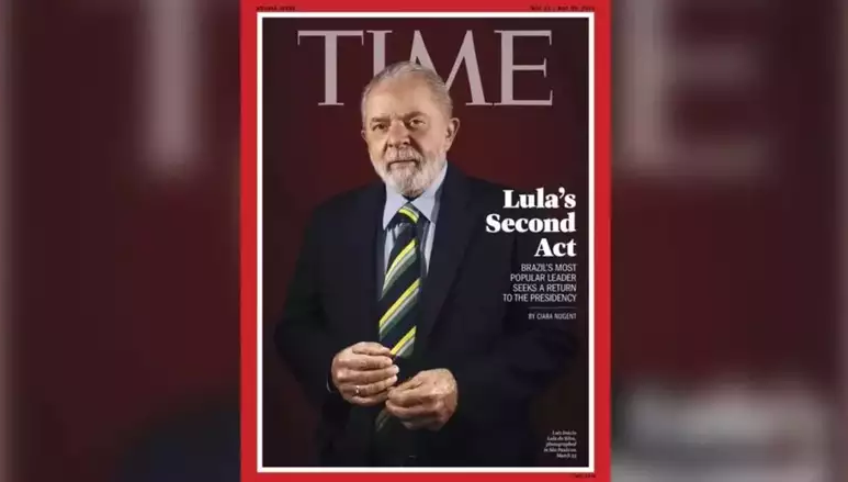 Lula estampa capa da Time e deputado do RN reage: “Faltou as algemas; Escárnio!”