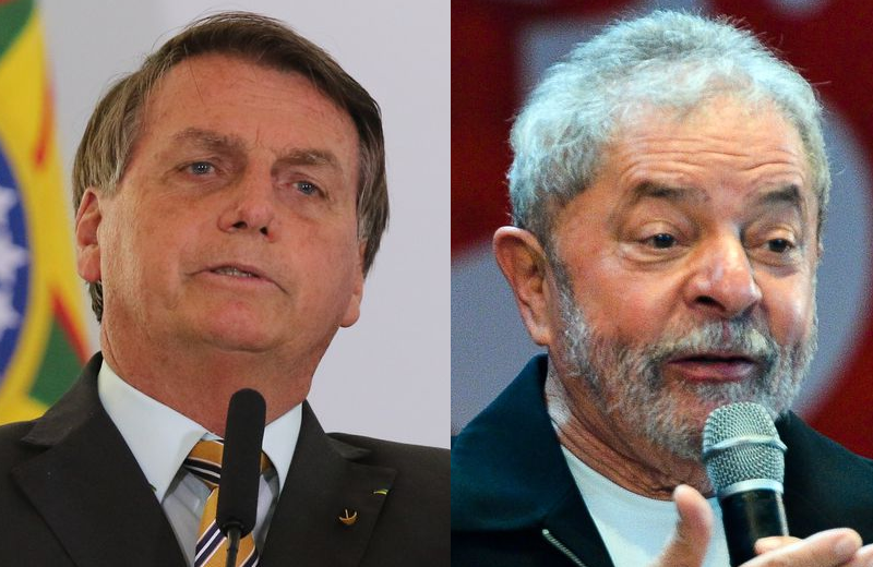 Bolsonaro crava a sua menor diferença para Lula em nova pesquisa