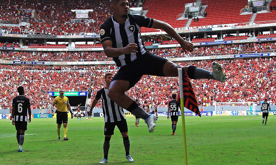VÍDEO: Botafogo vence Flamengo, quebra tabu e sobe na tabela do Brasileiro; veja melhores momentos