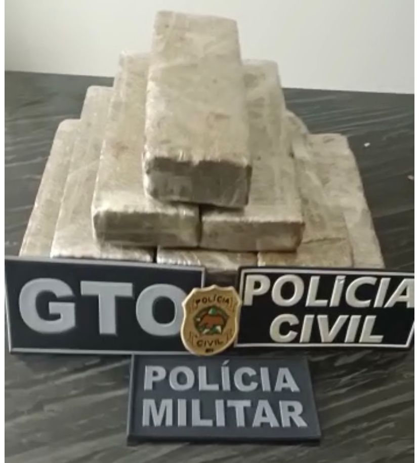 Homem é preso transportando 10kg de maconha no RN