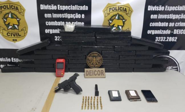 Polícia prende integrante de facção criminosa foragido na Grande Natal