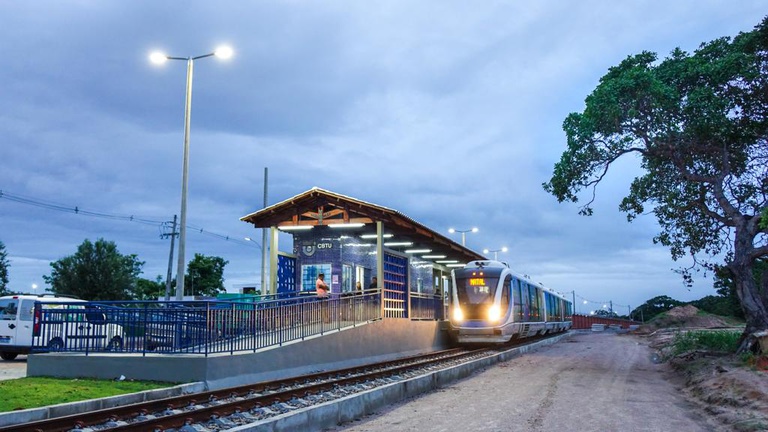 Estação Cajupiranga da CBTU, em Parnamirim, já está em funcionamento