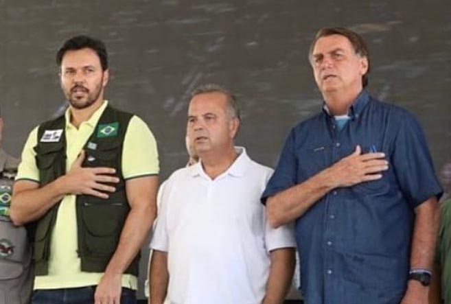 Ezequiel diz que o RN teve sorte de ter Bolsonaro presidente e Fábio e Rogério como ministros