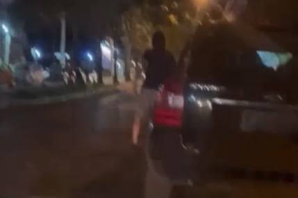 Vídeo mostra momento em que ex-ator da Globo leva surra por suposto envolvimento com mulher casada
