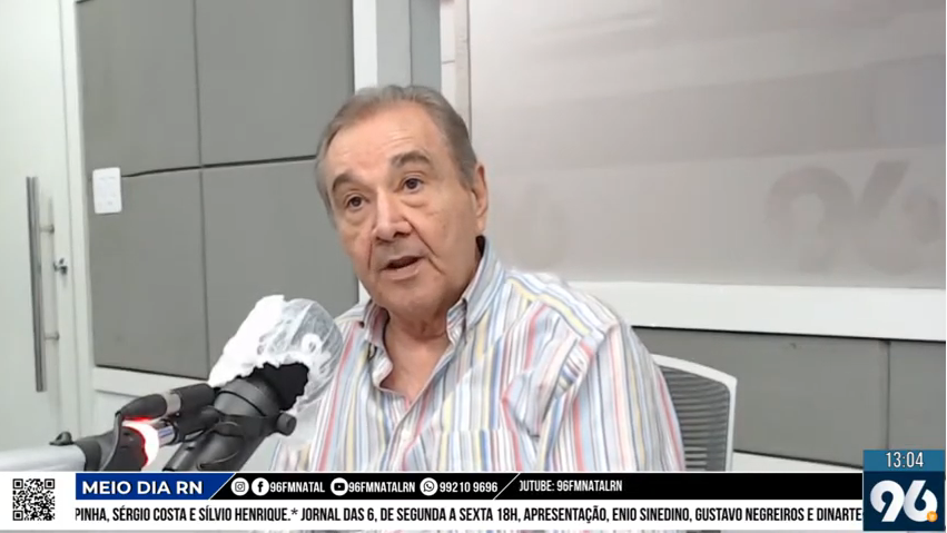 José Agripino: Tempo de rádio e TV do União Brasil será dado a quem obtiver o apoio da maioria