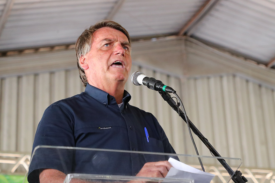 Bolsonaro minimiza saída de Doria e diz que 3ª via 'dificilmente' se viabiliza
