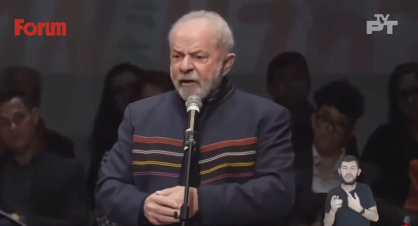 Em discurso, Lula diz que 'ignorância gera Bolsonaro' e 'PSDB acabou'