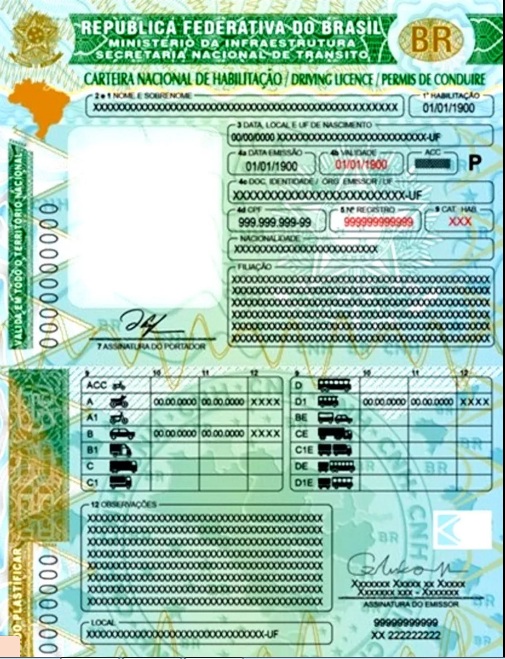 Carteira Nacional de Habilitação tem novo modelo a partir de hoje