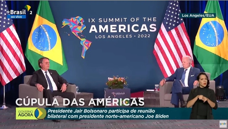 VÍDEO: Em reunião com Biden, Bolsonaro pede “eleições limpas, confiáveis e auditáveis” no Brasil