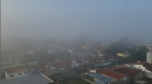 VÍDEO: Natal amanhece mais uma vez com intensa névoa