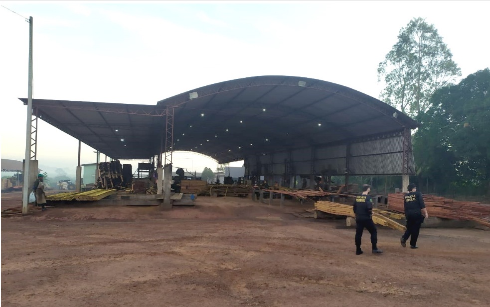 PF faz operação para combater comercialização e transporte ilegal de madeiras do Pará para o RN