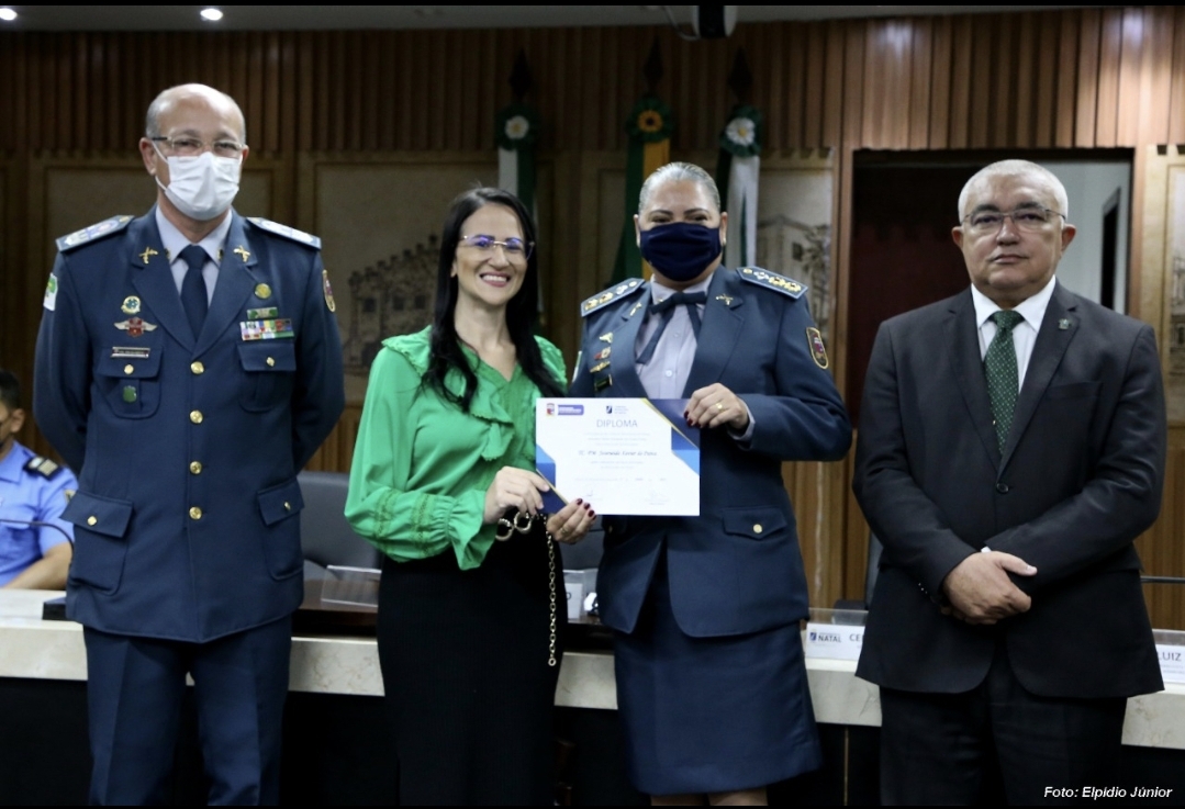 Câmara de Natal homenageia 188 anos da Polícia Militar do RN