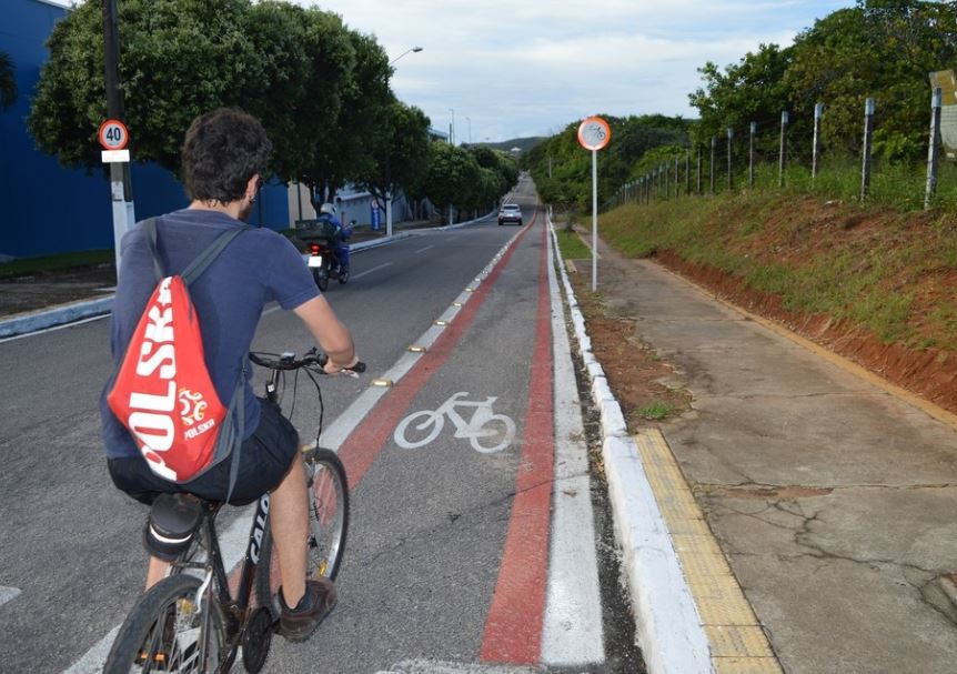 Internações de ciclistas por conta de acidentes crescem 201% no RN