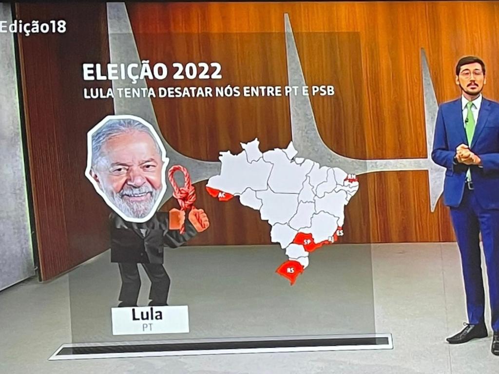 Globo News destaca que o PSB ainda aguarda apoio do PT a Rafael Motta no RN