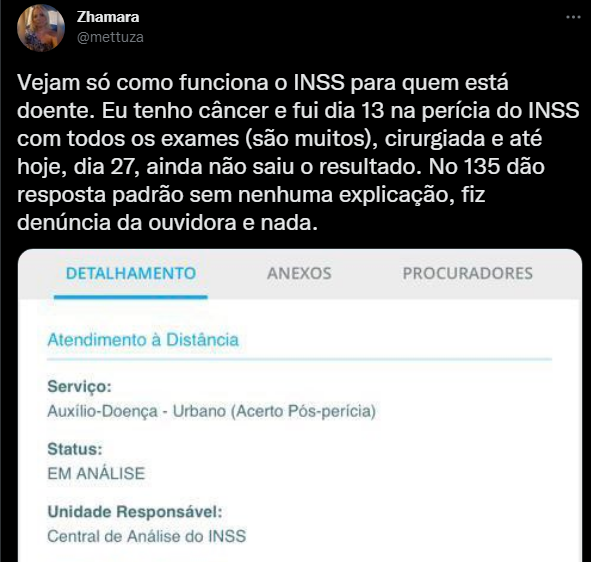 INSS emite nota sobre a situação da jornalista com câncer em Natal