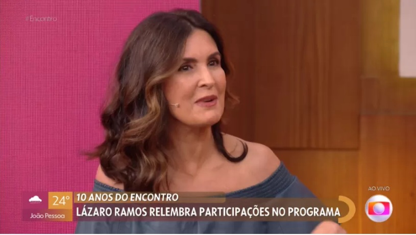 Fátima Bernardes diz que não tinha colegas no almoço na Globo: 'Era meu terror'