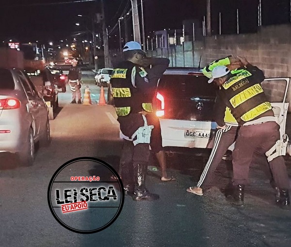 Lei Seca: Motorista bêbado é autuado duas vezes em 30 minutos em Natal